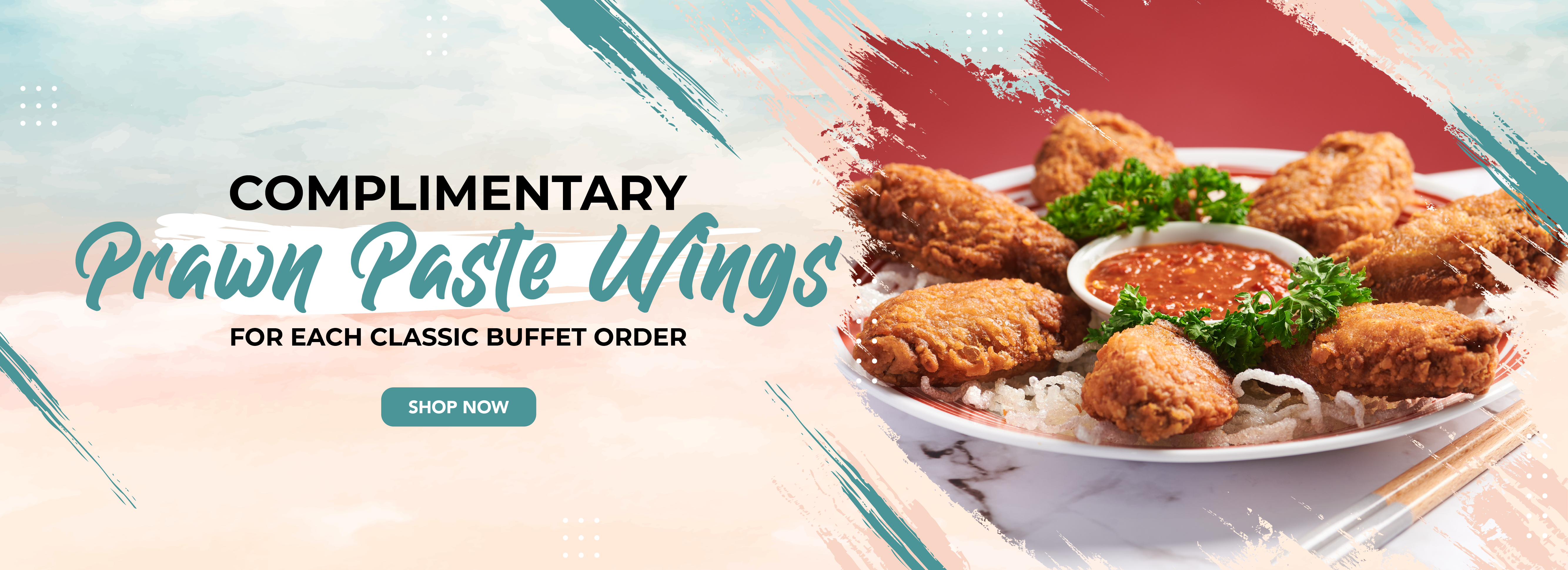 Complimentary Prawn Paste Wings